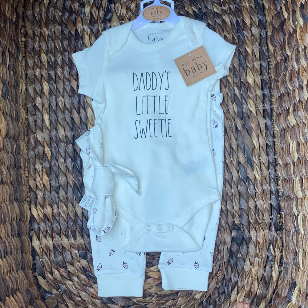 Rae Dunn Daddy’s Little Sweetheart Set